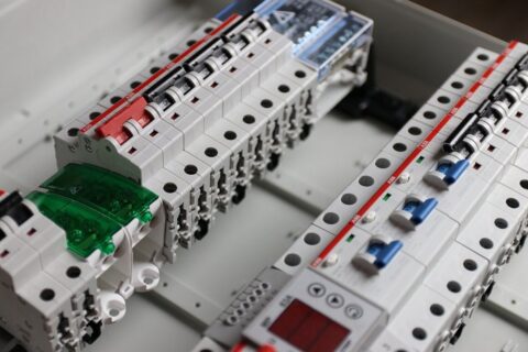 circuit breakers in the home’s main electrical panel